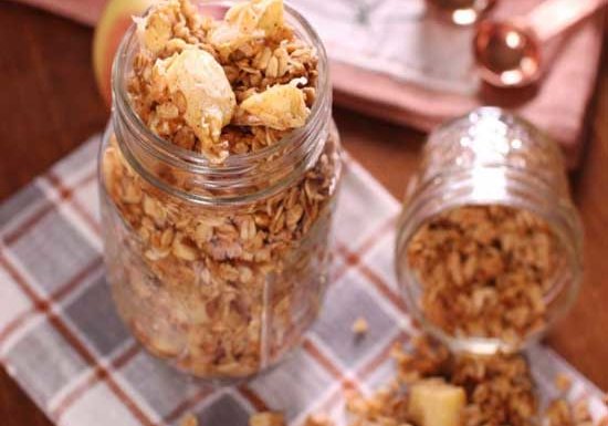 Fresh Apple Granola Recipe One Dish Kitchen