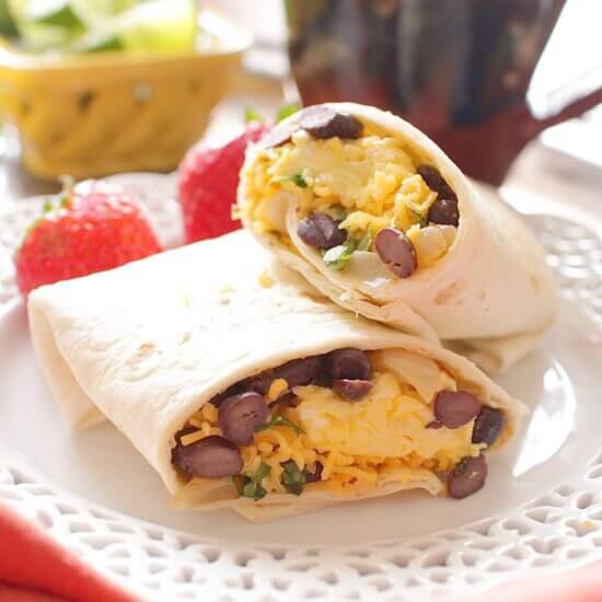 Make Ahead Breakfast Burritos One Dish Kitchen