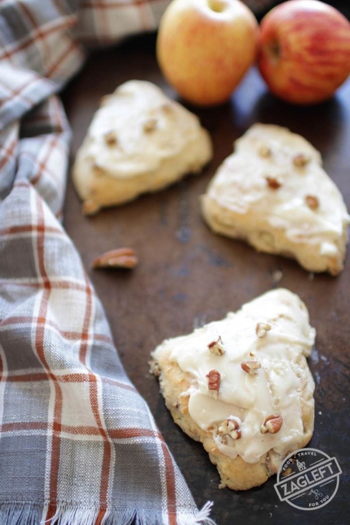 apple cinnamon scones | one dish kitchen