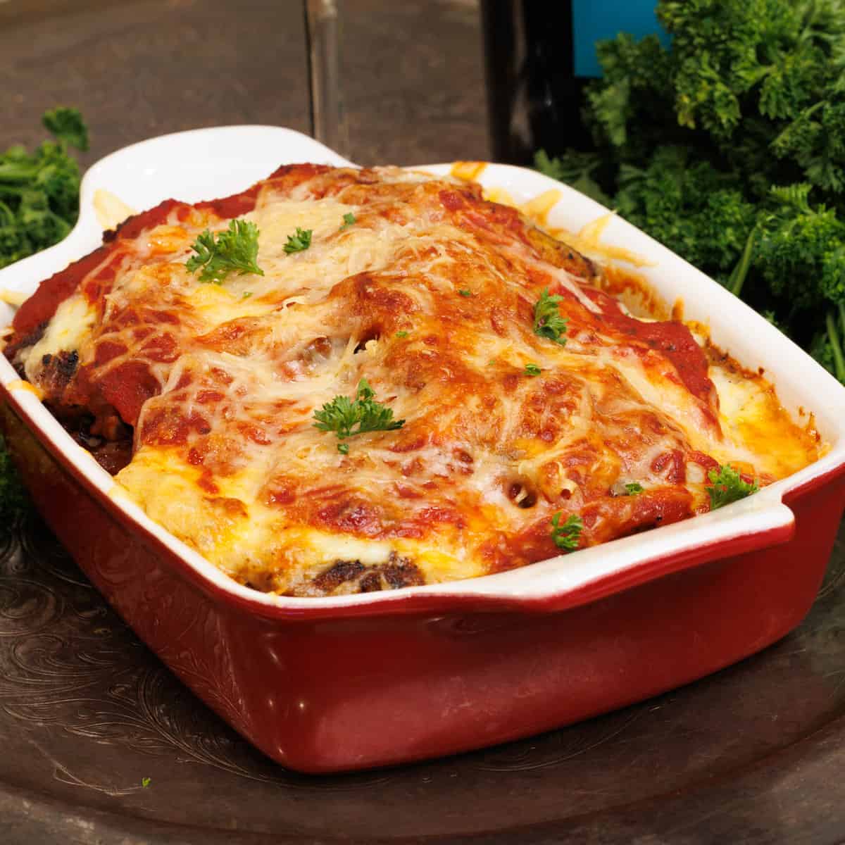 Eggplant Parmesan Recipe | Small Batch | One Dish Kitchen