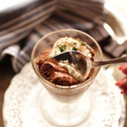Chocolate Mousse For One | One Dish Kitchen