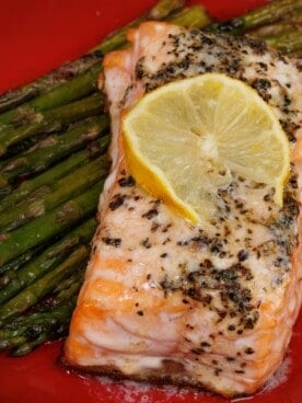 Baked Salmon For One - One Dish Kitchen