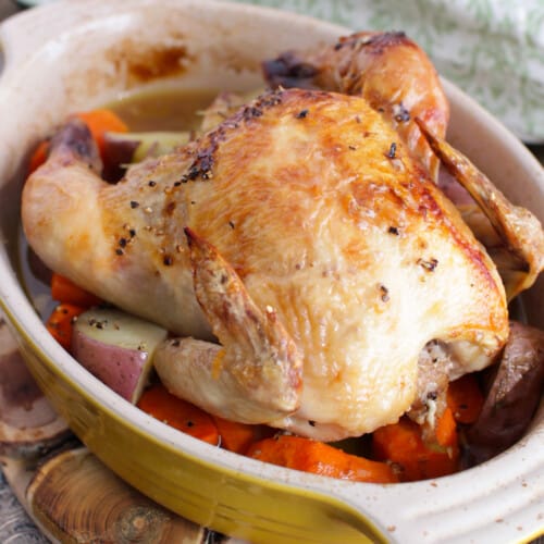 Roasted Cornish Hen For One - One Dish Kitchen