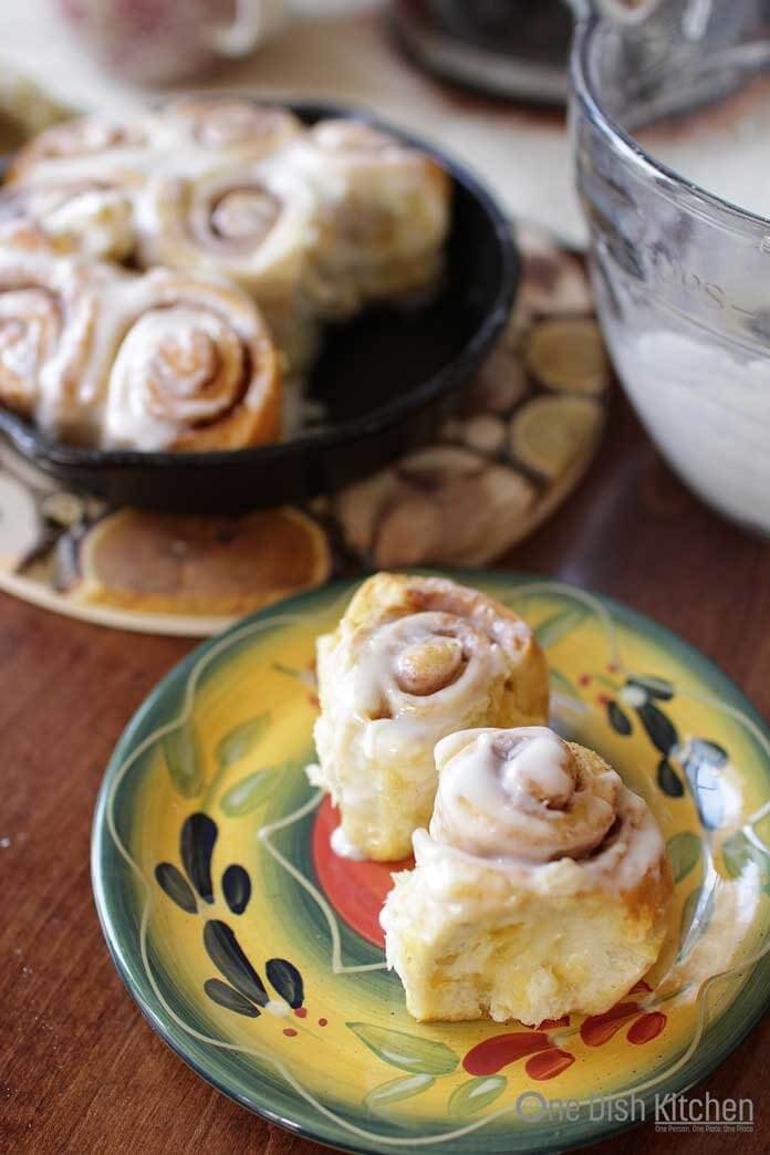 How To Make Cinnamon Rolls for One! | One Dish Kitchen