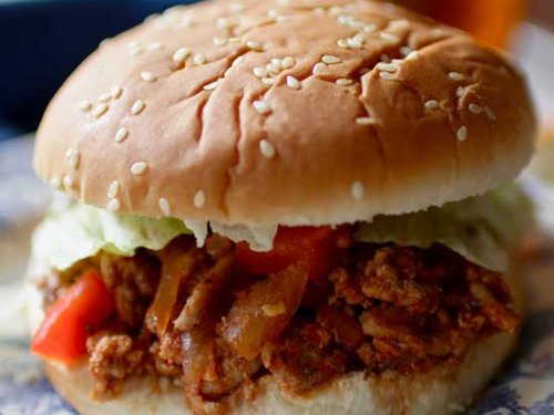 Healthy Sloppy Joe Recipe Single Serving One Dish Kitchen