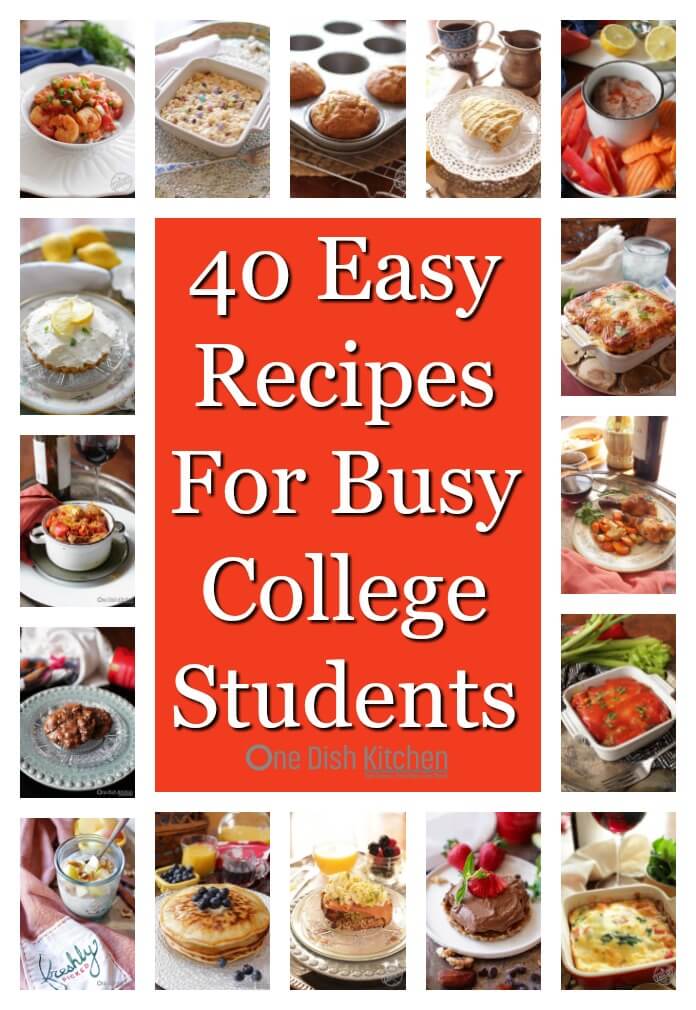 college students easy meals