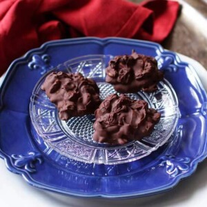 Chocolate Candy Clusters | One Dish Kitchen