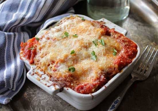 Lasagna For One | One Dish Kitchen
