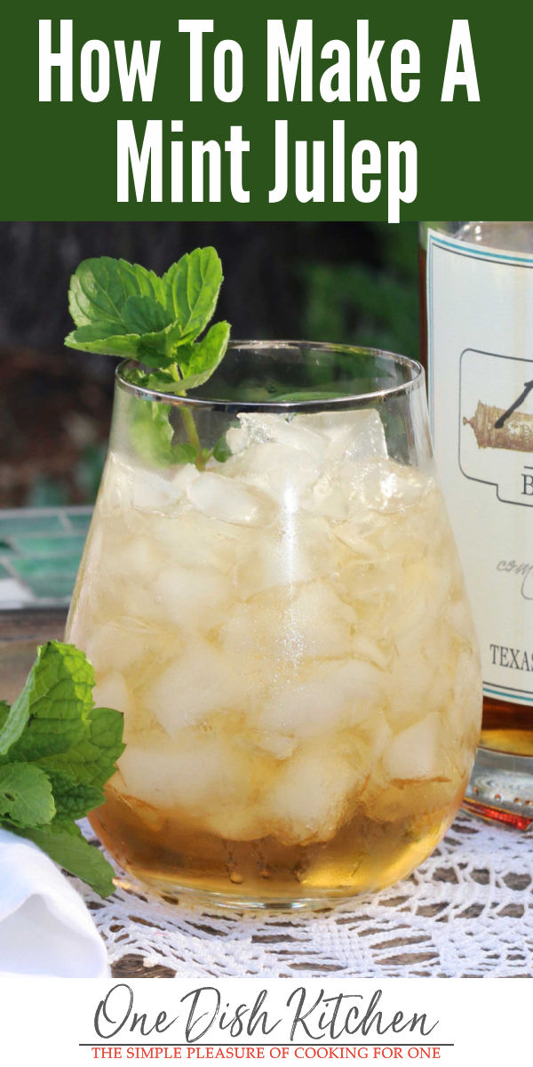 Easy Mint Julep Recipe | One Dish Kitchen