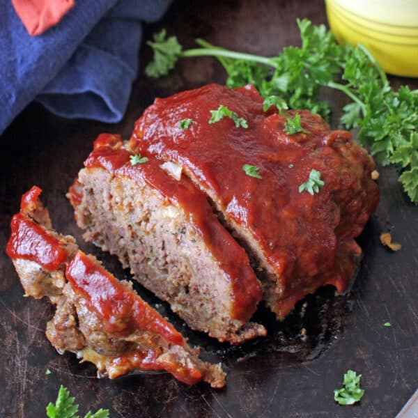 Slow Cooker Meatloaf For One - One Dish Kitchen