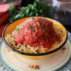 Pomodoro Sauce For One | One Dish Kitchen