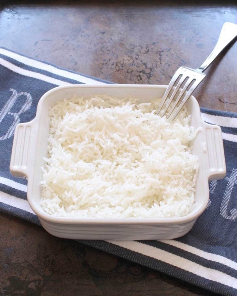 Baked Rice For One - One Dish Kitchen