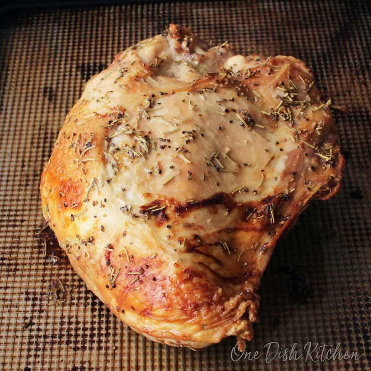 Juicy Roast Turkey Breast Recipe One Dish Kitchen