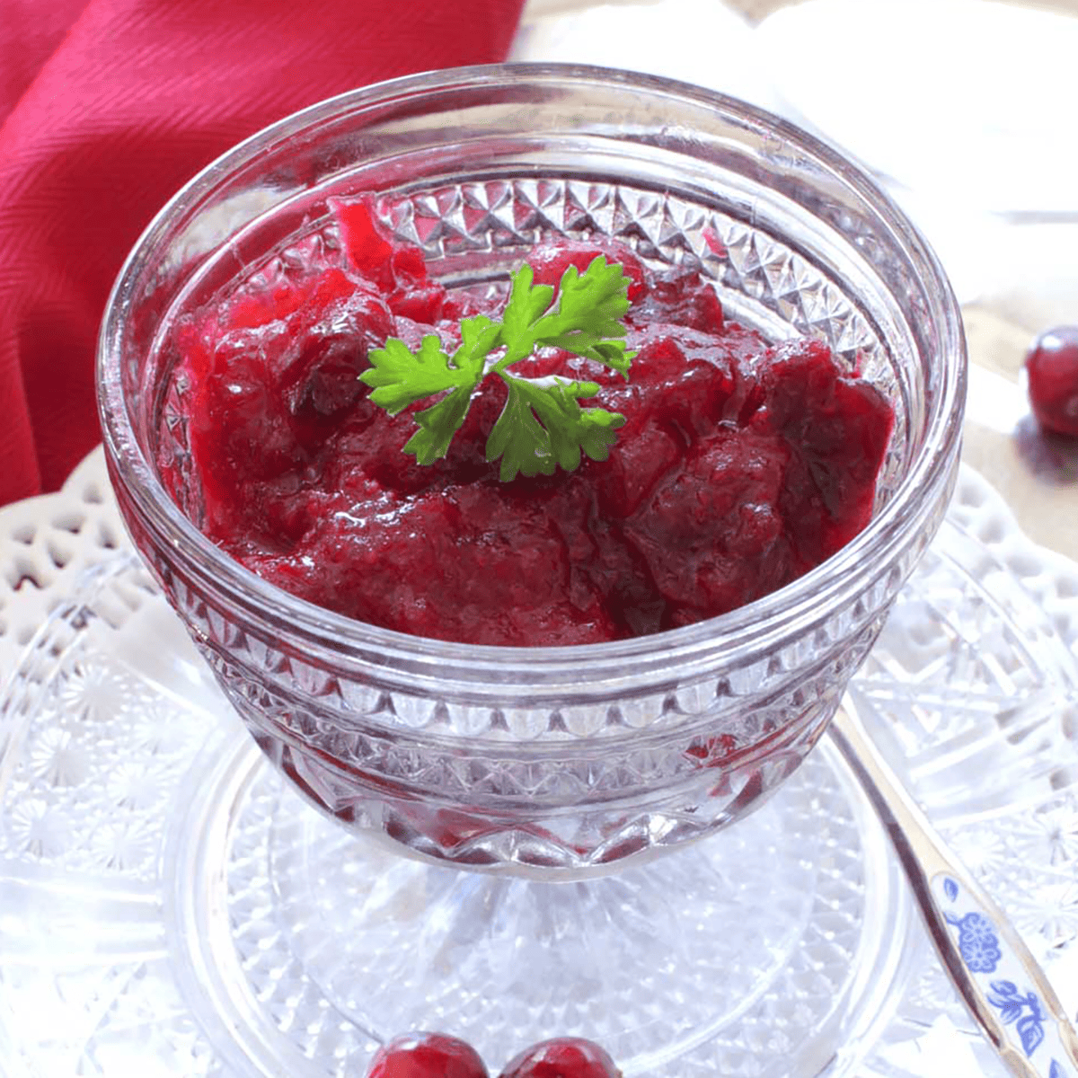 Easy Homemade Cranberry Jam Recipe - An Italian in my Kitchen