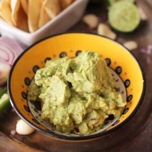 Guacamole For One | One Dish Kitchen | Game Day Recipes