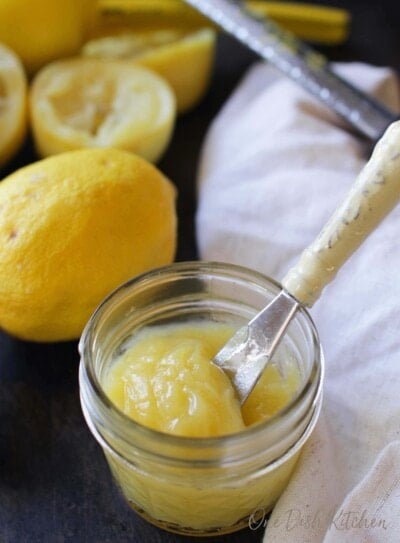 Lemon Curd Recipe | Small Batch | One Dish Kitchen