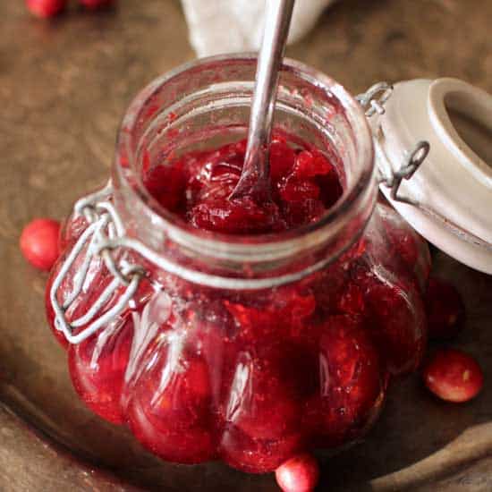 Small Batch Cranberry Jam-image