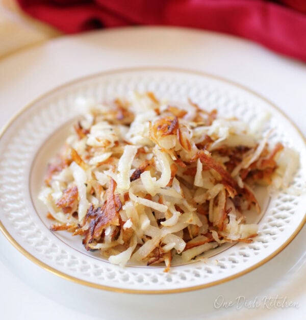 Hash Browns For One - One Dish Kitchen