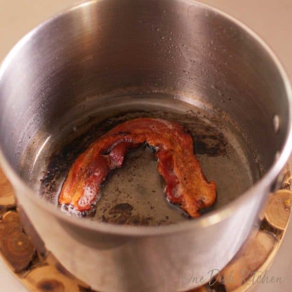 bacon for potato soup | one dish kitchen