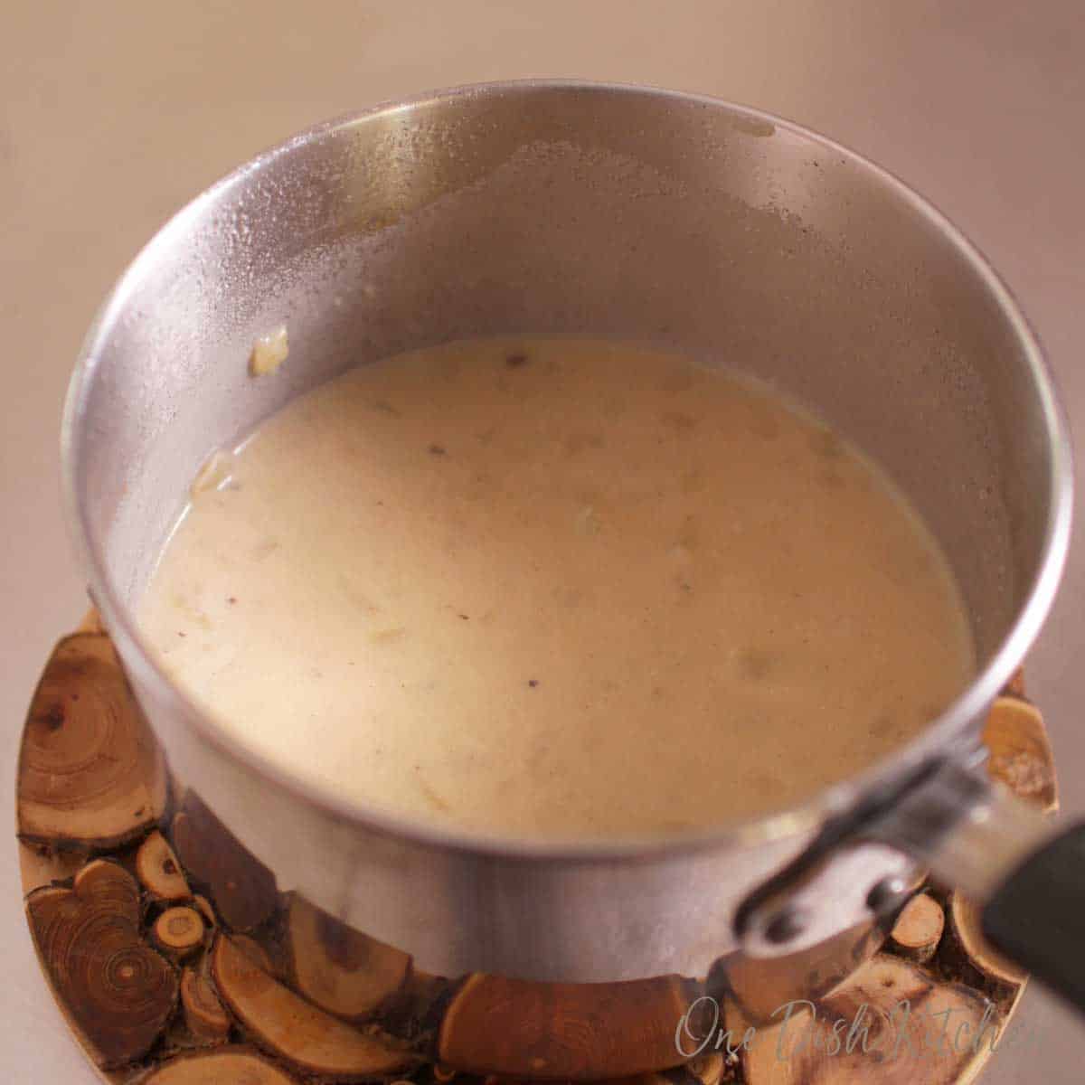 Potato Soup For One - One Dish Kitchen