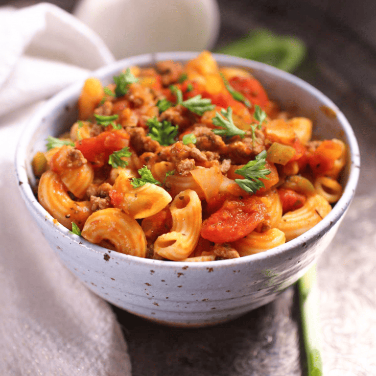 Easy Ground Beef Recipes - Single Serving - One Dish Kitchen