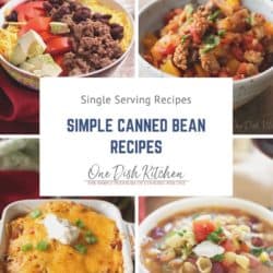 pictures of meals made with beans | one dish kitchen