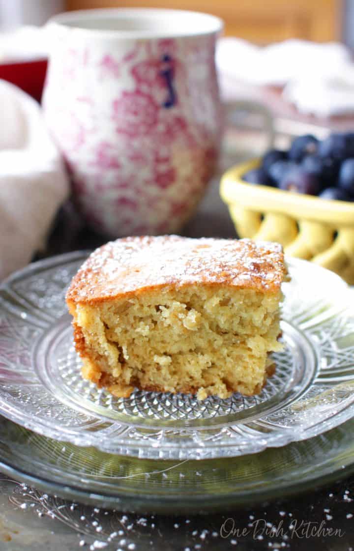 Mini Orange Oatmeal Cake Recipe - One Dish Kitchen