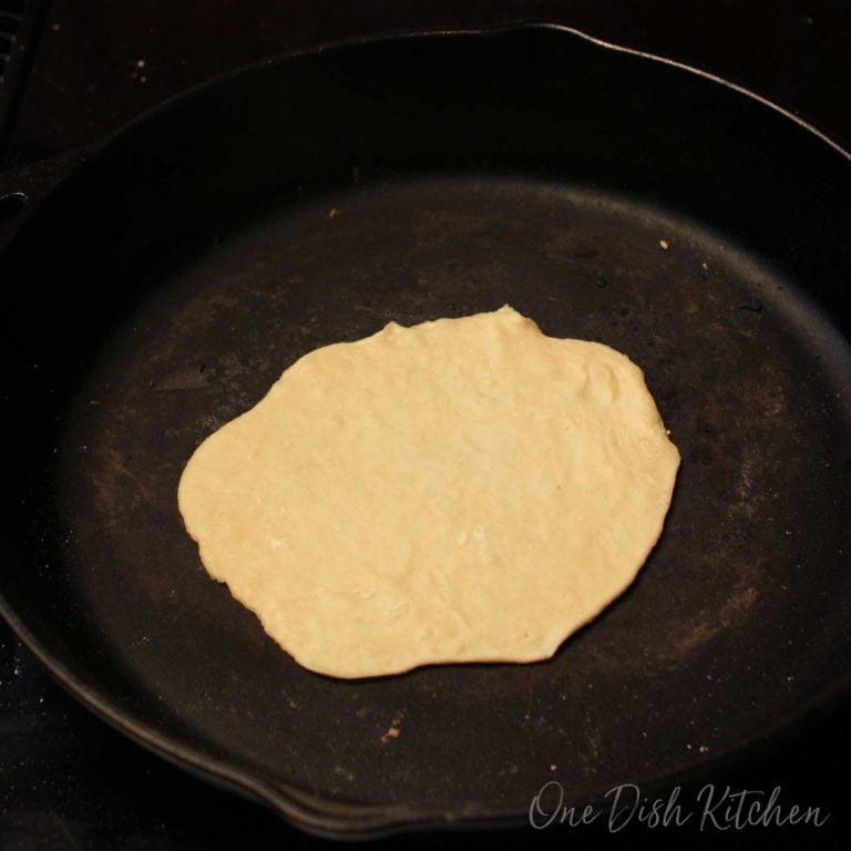 Small Batch Homemade Tortillas Recipe One Dish Kitchen