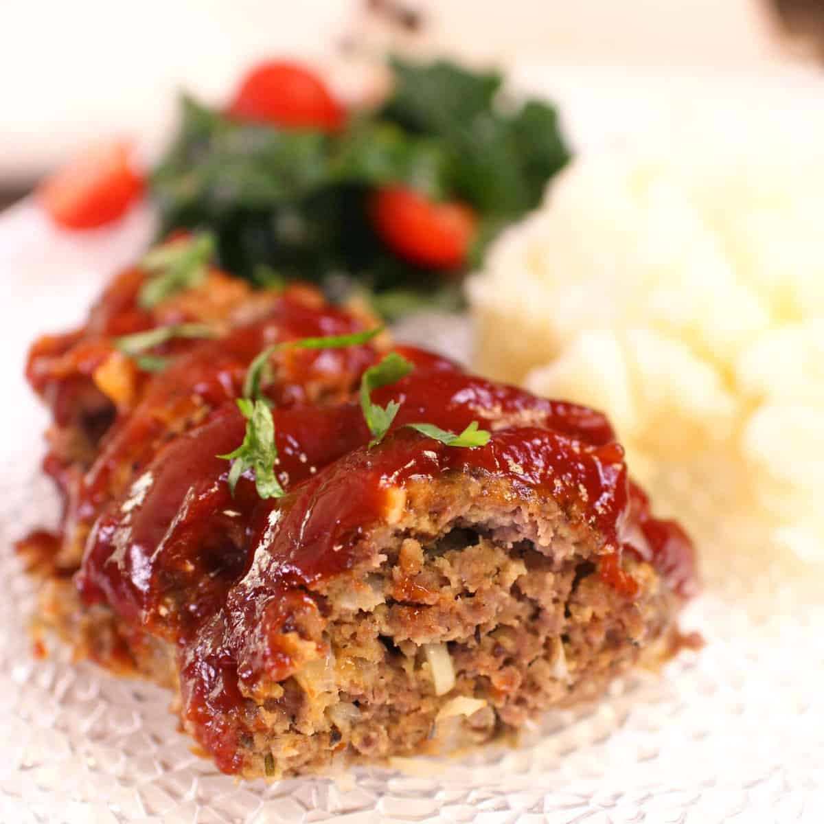 Mini Meatloaf Recipe | For One Or Two! | One Dish Kitchen