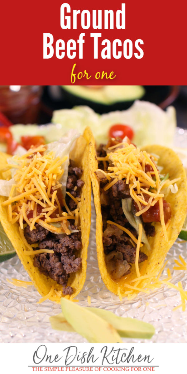Easy Ground Beef Taco Recipe | One Dish Kitchen