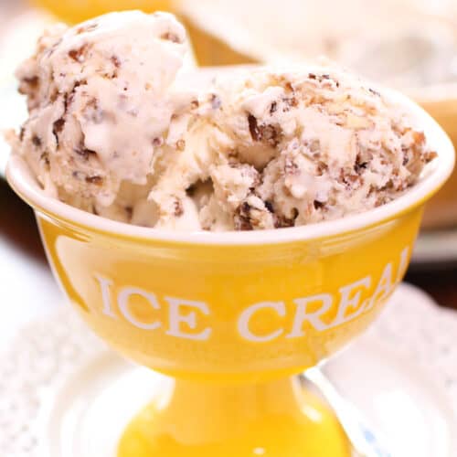 Butter pecan ice cream discount recipe for ice cream maker