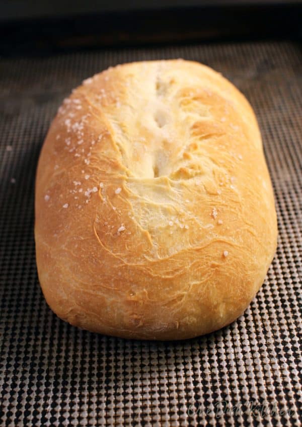 Easy Small Loaf French Bread Recipe One Dish Kitchen   French Bread One Dish Kitchen 1 600x848 