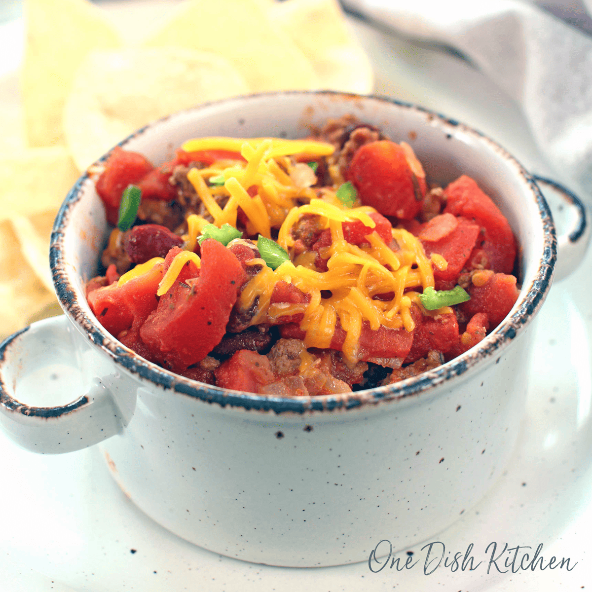 Chili For One - One Dish Kitchen