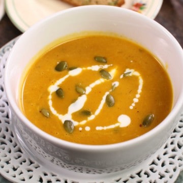 Easy Pumpkin Soup Recipe | Single Serving | One Dish Kitchen