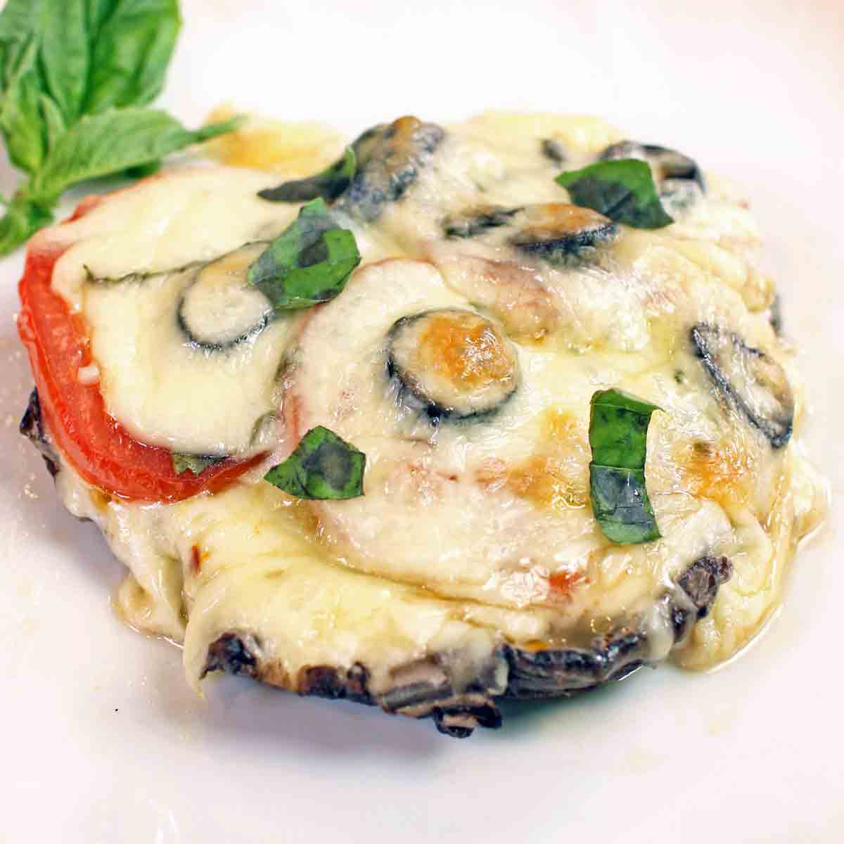 Mushroom Pizza with Fresh Herbs – A Couple Cooks