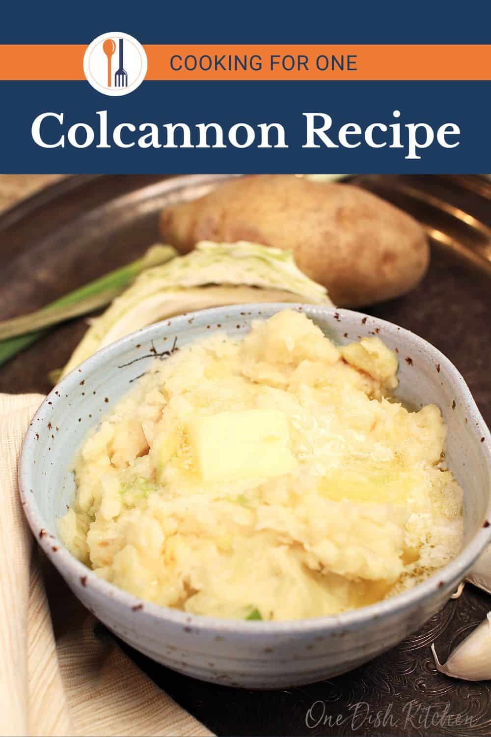 Colcannon One Pot Colcannon For One - One Dish Kitchen