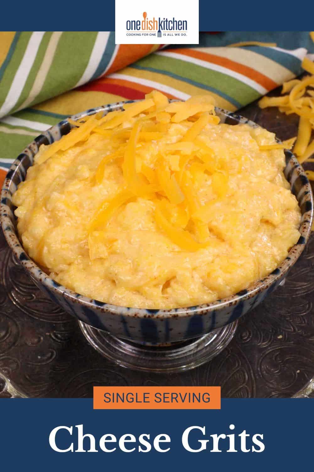 Cheese Grits For One - One Dish Kitchen