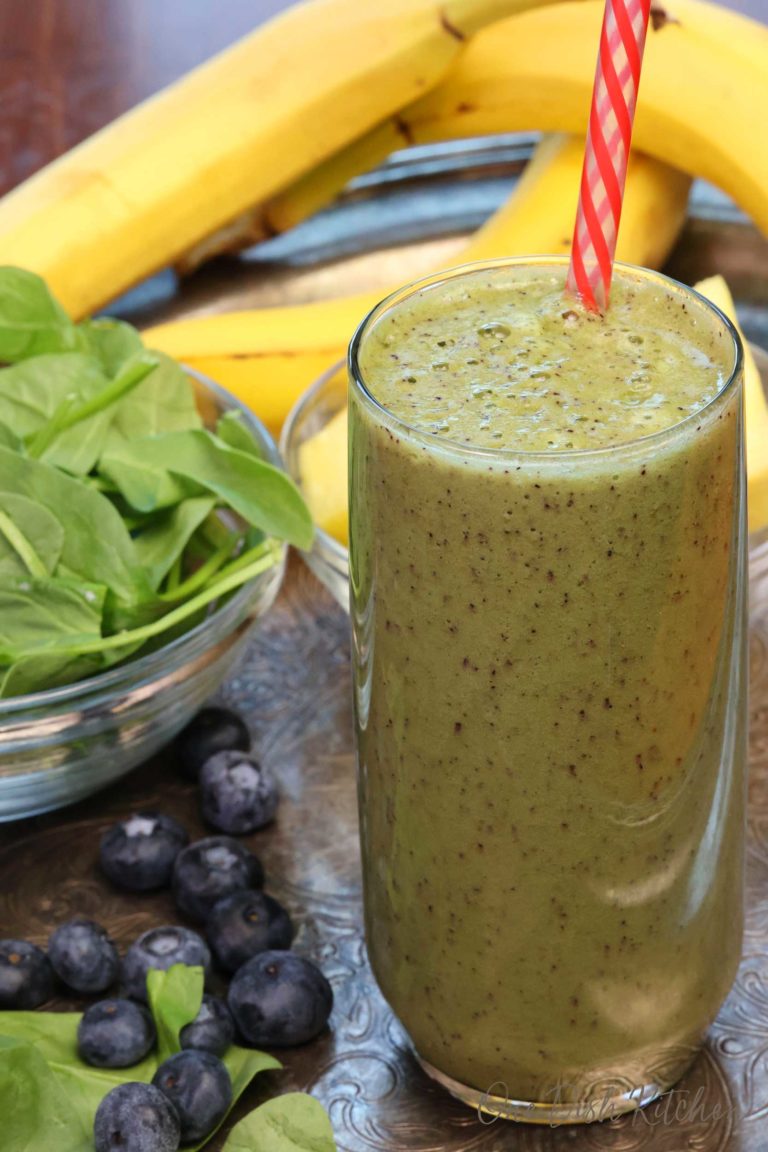 Green Smoothie For One - One Dish Kitchen