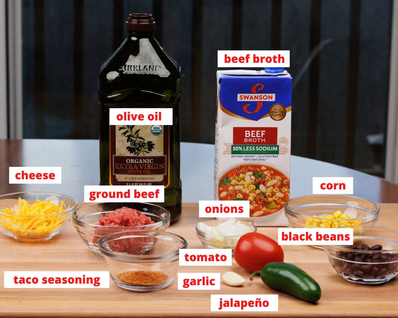 Taco Soup Recipe | Single Serving | One Dish Kitchen