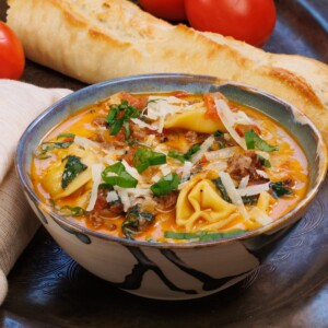 Tortellini Florentine Soup