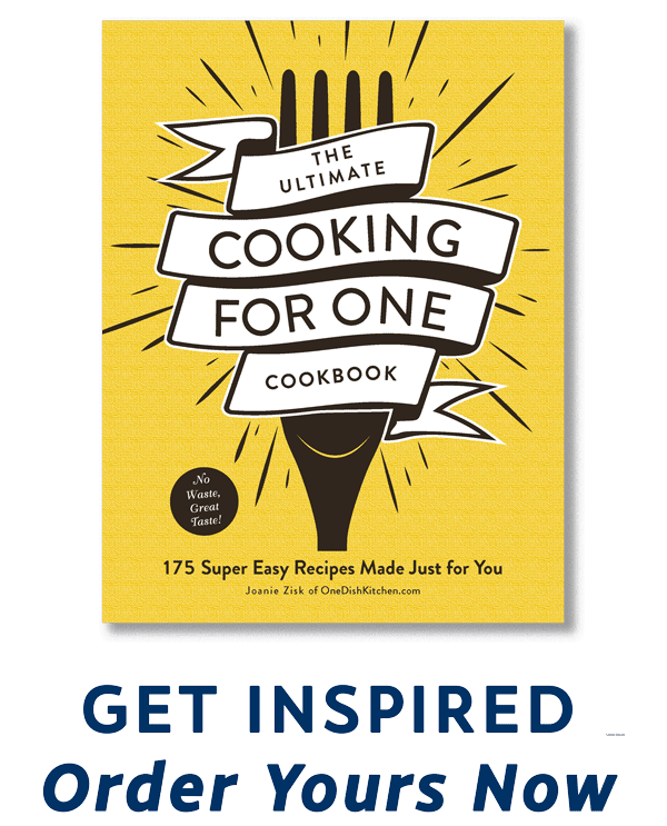 Order Cooking for One Cookbook graphic
