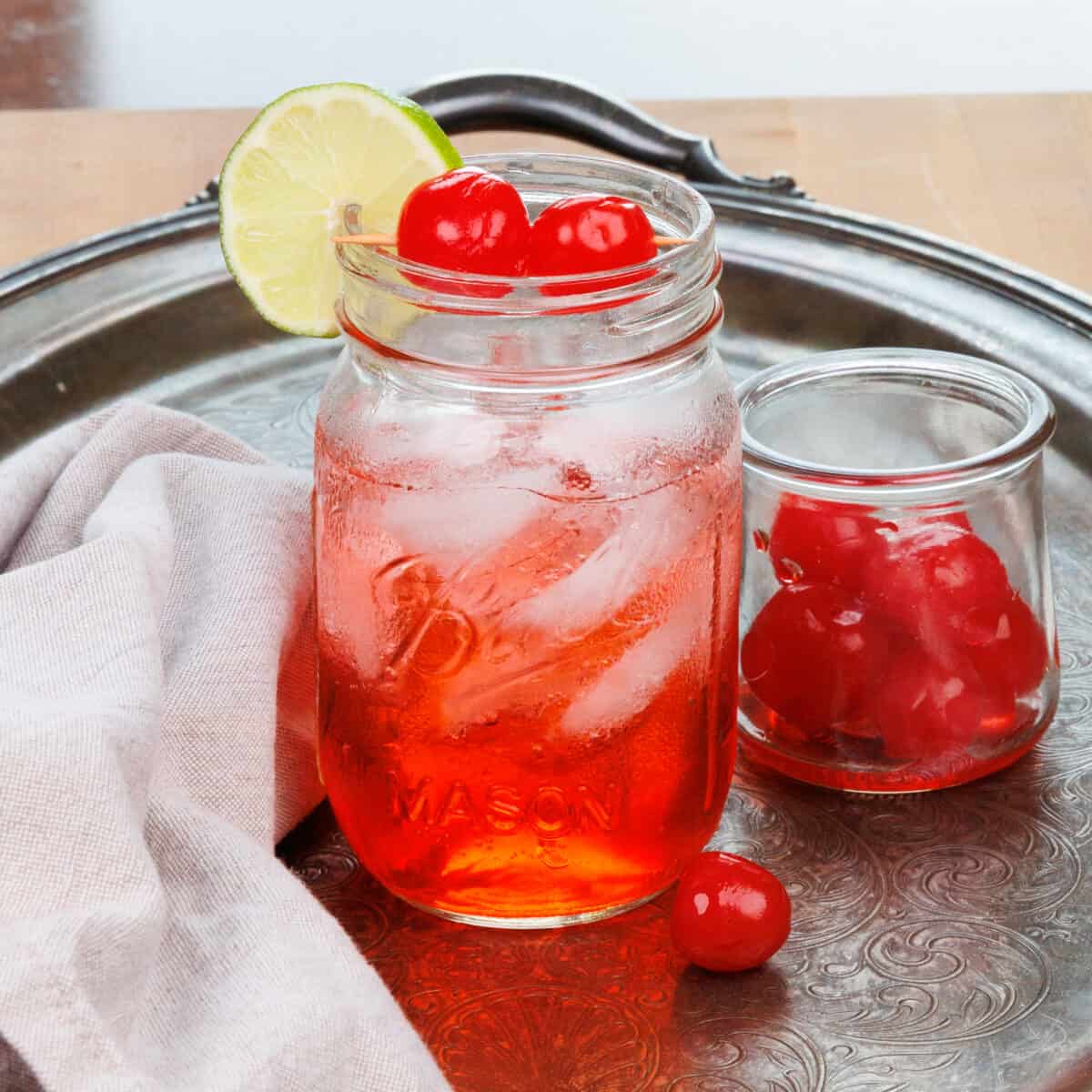 Dirty Shirley Recipe Shirley Temple Cocktail One Dish Kitchen