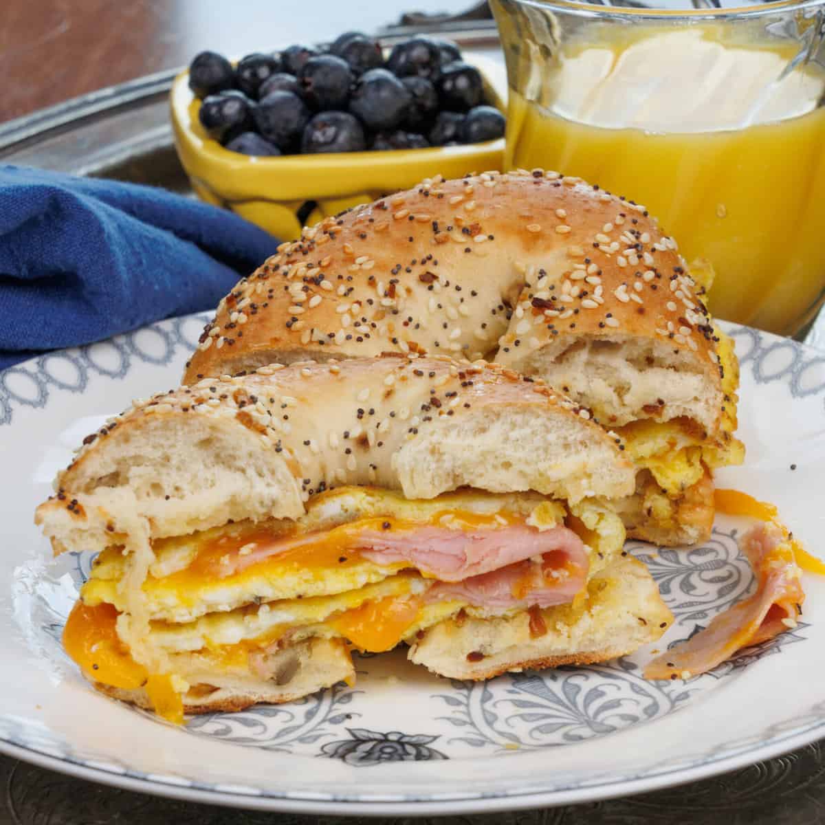 10 Minute Breakfast Bagel Recipe One Dish Kitchen 10 Minute Breakfast Bagel Recipe One Dish Kitchen