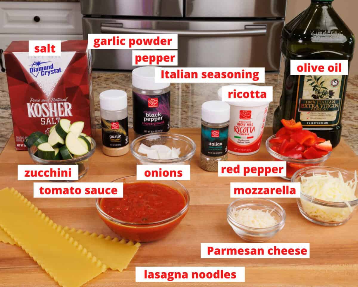 Vegetable Lasagna Recipe | Small Batch | One Dish Kitchen