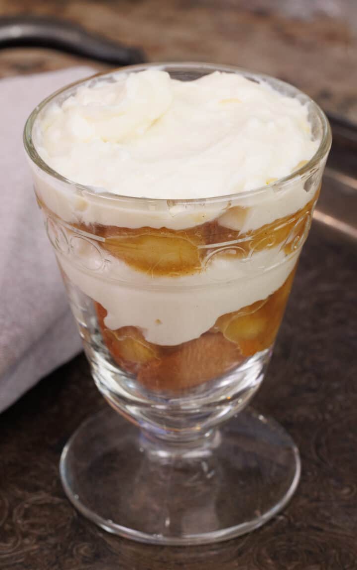 Caramelized Banana Pudding Recipe - Single Serving - One Dish Kitchen