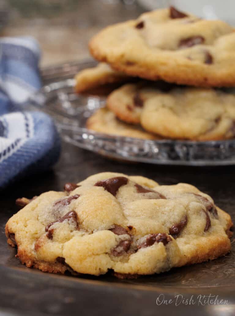 Small Batch Chocolate Chip Cookies One Dish Kitchen