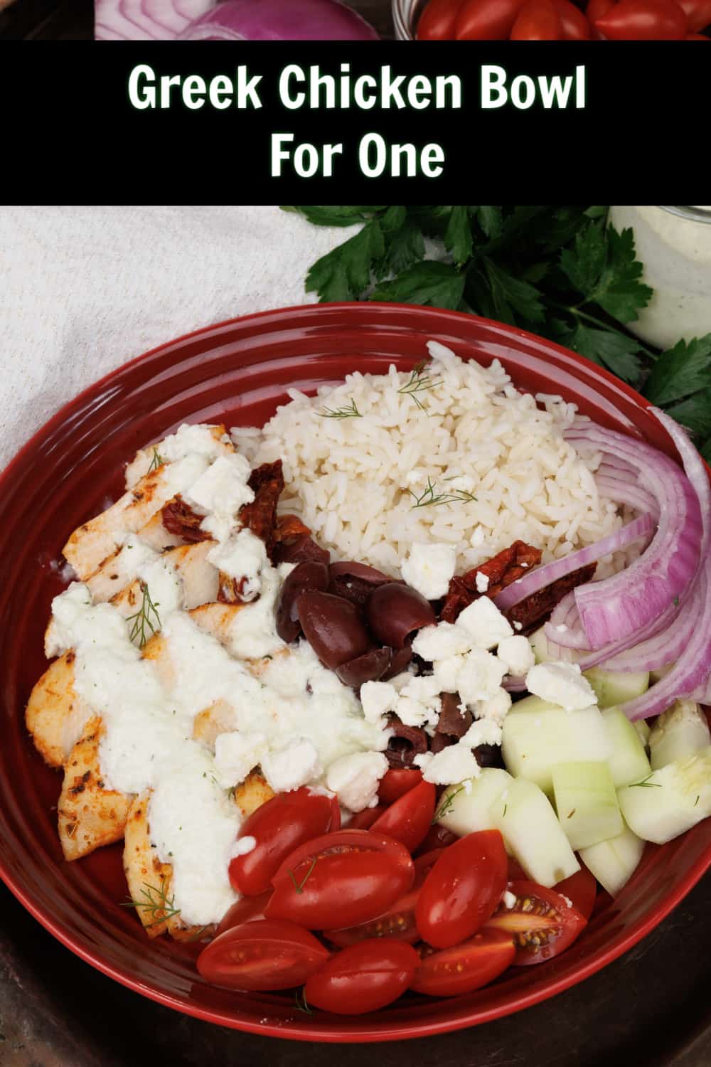 Greek Chicken Bowl Recipe 