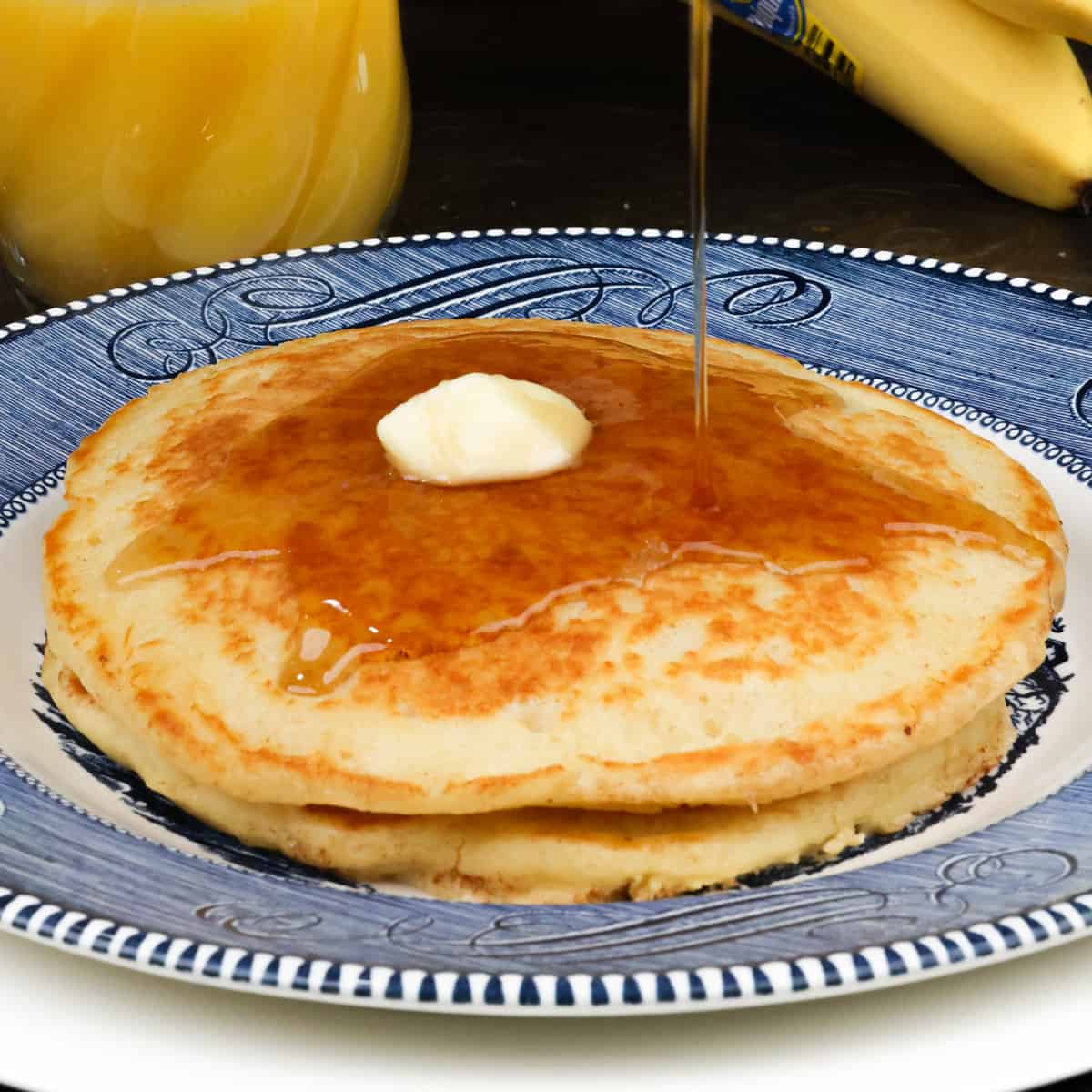 Buttermilk Pancakes For One