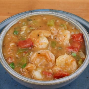 Shrimp Étouffée For One - One Dish Kitchen