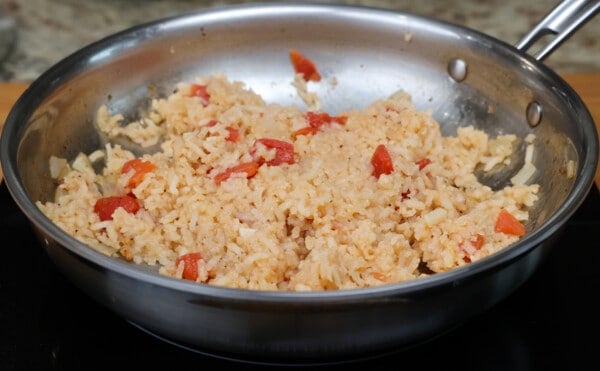 Small Batch Spanish Rice - One Dish Kitchen